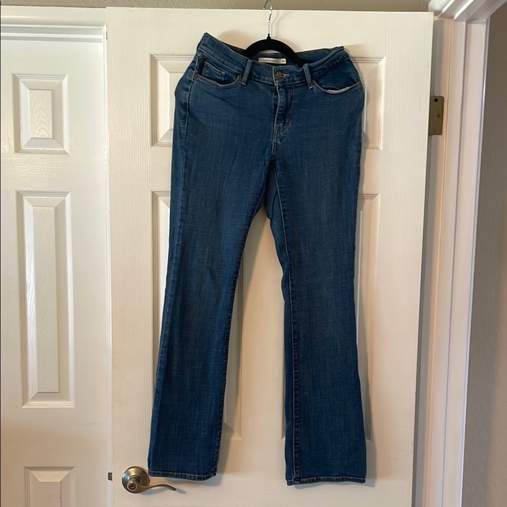 Levi's Women's Boot Cut Jeans in Deep Indigo